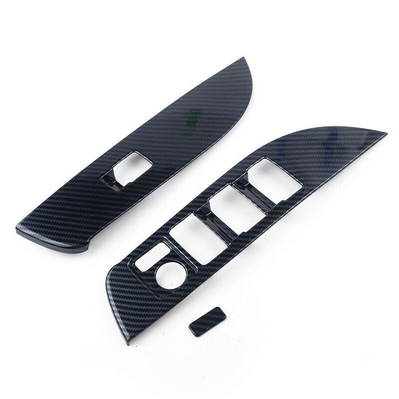 Carbon Style Window Switch Cover Trim 2019+ Toyota Corolla Hatchback