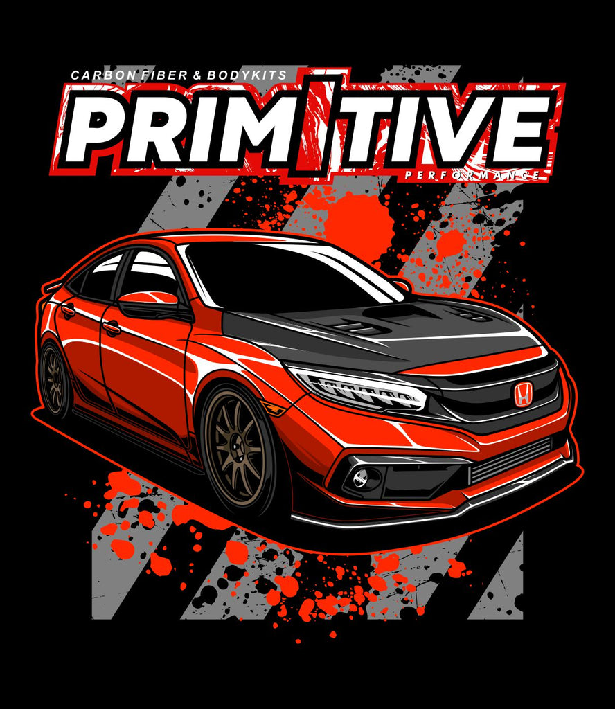 Primitive Performance Red FC2 T-Shirt - Black