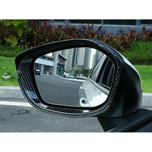 Load image into Gallery viewer, Carbon Style Rear View Mirror Rain Eyebrow Cover Trim 2022 2023 Honda Civic
