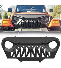 Load image into Gallery viewer, Shark Style Front Grille 1997-2006 Jeep Wrangler Rubicon Sahara Sport TJ