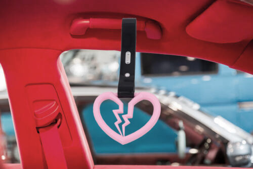 Broken Heart Pink JDM Tsurikawa Ring Handle Strap – Primitive Performance  Auto