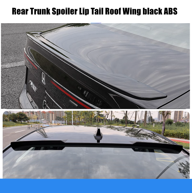 PPA Style Rear Trunk Spoiler Lip + Tail Roof Spoiler Wing Honda Accord 2023-2024