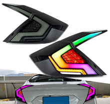 Load image into Gallery viewer, RGB VLD Style LED Sequential Tail Lights 2016+ Honda Civic Sedan