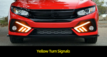 Load image into Gallery viewer, LED Front Bumper Turn Signal and Daytime Light 2017+ Honda Civic