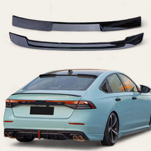 Load image into Gallery viewer, PPA Style Rear Trunk Spoiler Lip + Tail Roof Spoiler Wing Honda Accord 2023-2024
