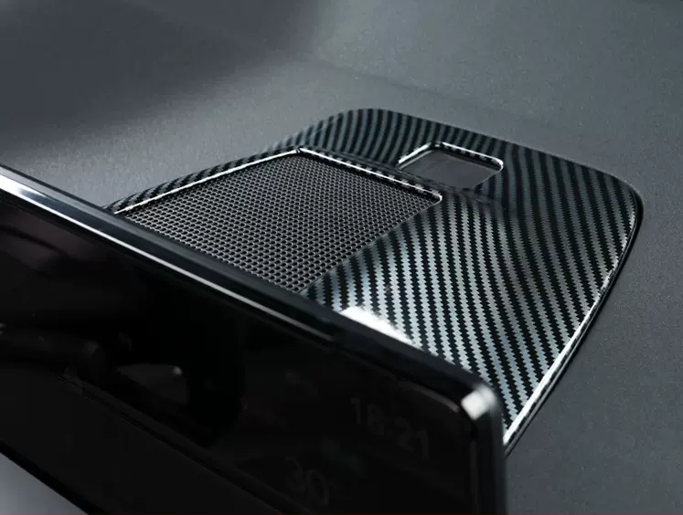 Carbon Style Dashboard Speaker Trim Cover 2023 2024 Honda Accord