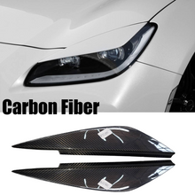 Load image into Gallery viewer, Carbon Front Headlight Eyelid Eyebrows Trim 2022 2023 Toyota GR86