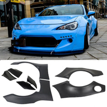Load image into Gallery viewer, Wide Body 8pc Fender Flares Cover 2013+ Subaru BRZ / FRS / 86