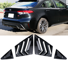 Load image into Gallery viewer, Carbon Fiber Style Side Window Louver 2020+ Toyota Corolla