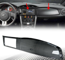 Load image into Gallery viewer, Carbon Fiber Dash Radio Bezel Panel Cover 2020+ SCION FR-S FRS Coupe
