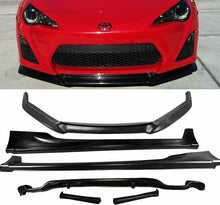 Load image into Gallery viewer, H Style Front Lip+ Side Skirt + Rear Aprons + Diffuser 2013+ Scion FRS