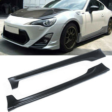 Load image into Gallery viewer, Side Skirts Body Kits Matte Black For 2012+ Subaru BRZ Toyota 86 Scion FR-S