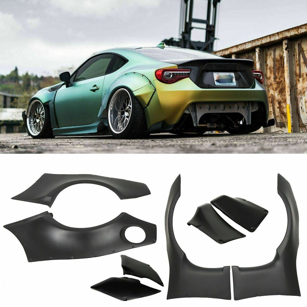 Wide Body Kit Fender Flare Covers 2013+ Scion FRS Subaru BRZ Toyota 86