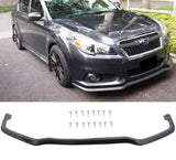 SM Style Front Bumper Lip P 2013+ Subaru Legacy