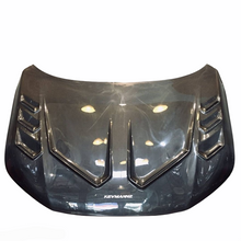 Load image into Gallery viewer, Euro-1 Style Carbon Fiber Vented Hood 2022+ Honda Civic 11th Gen