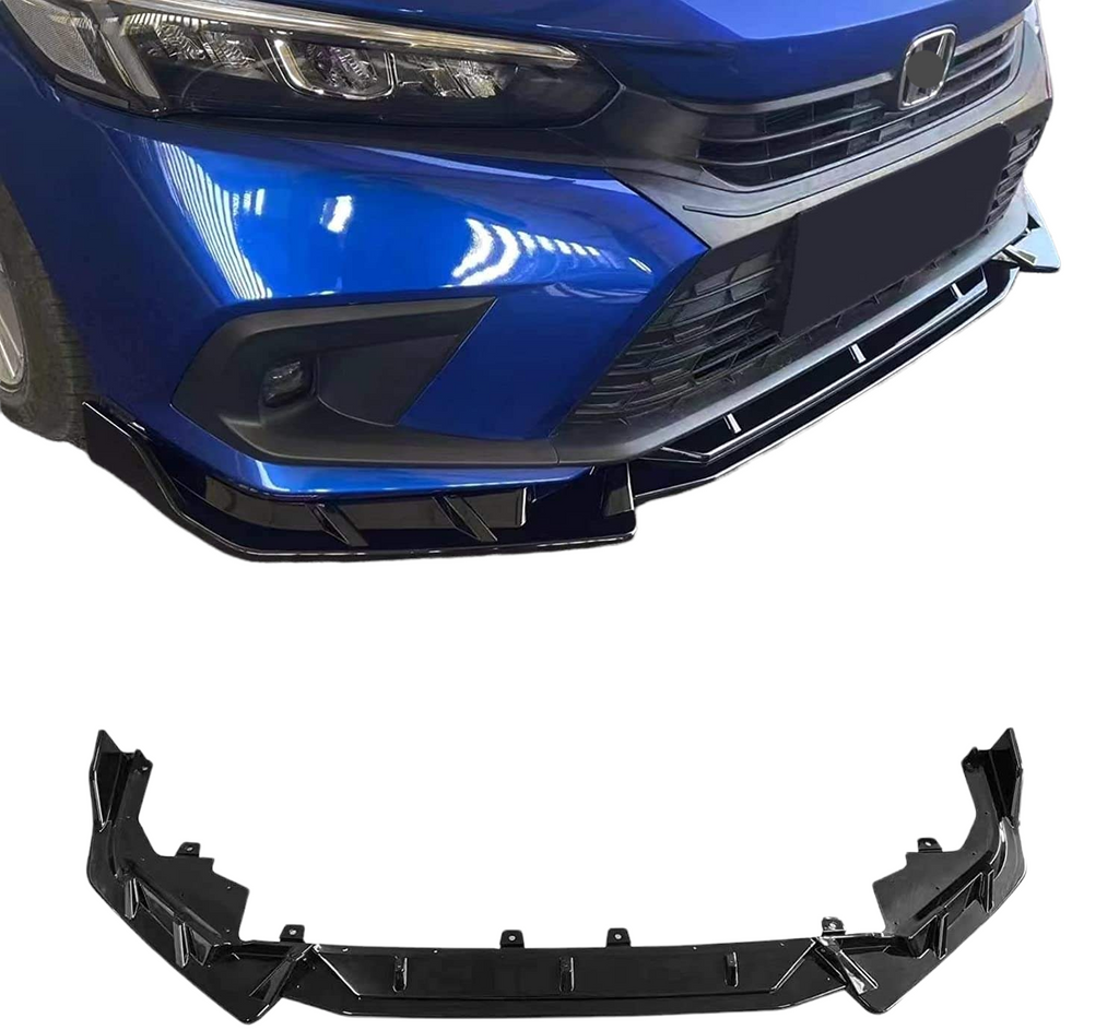 VR Style Front Bumper Lip PP 2022+ Honda Civic Sedan