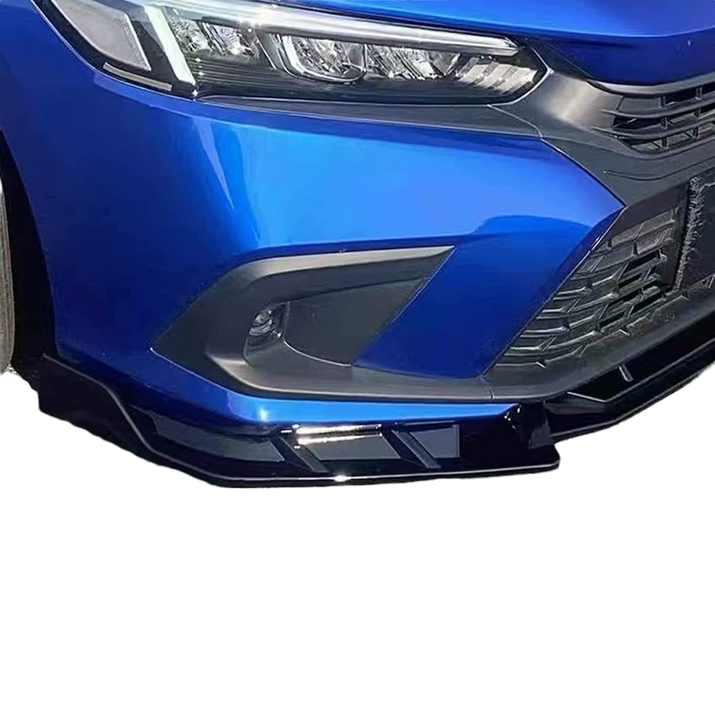 VR Style Front Bumper Lip PP 2022+ Honda Civic Sedan