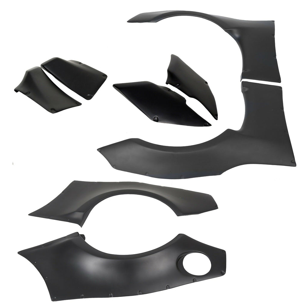 Wide Body 8pc Fender Flares Cover 2013+ Subaru BRZ / FRS / 86