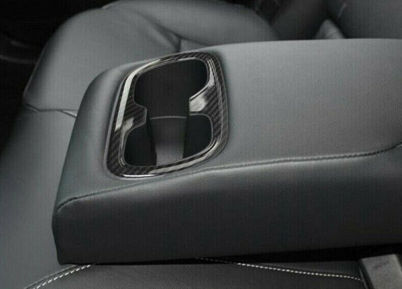 Carbon Fiber Style Rear Cup Cover Trim 2019+ Toyota Corolla