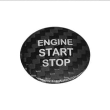 Load image into Gallery viewer, Carbon Engine Start Stop Button Sticker For Toyota Camry Corolla Rav4 Highlander