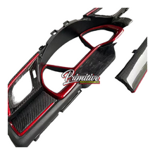 Load image into Gallery viewer, Real Carbon Fiber Center Dashboard Panel Trim Kit 2016+ Honda Civic