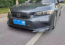 Load image into Gallery viewer, MC2 Style Front Bumper Lip w/ LED Light Gloss Black 2022+ Honda Civic 11th Gen