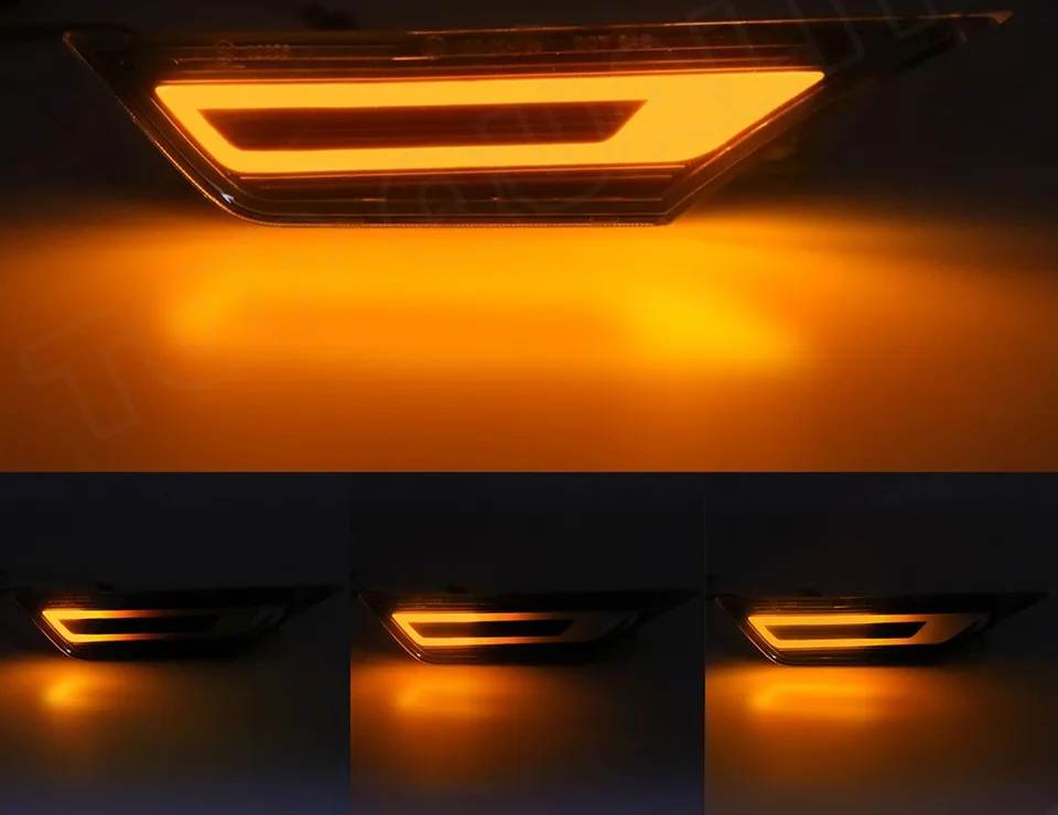 PP2 Style LED Clear/Amber Side Marker 2016+ Honda Civic