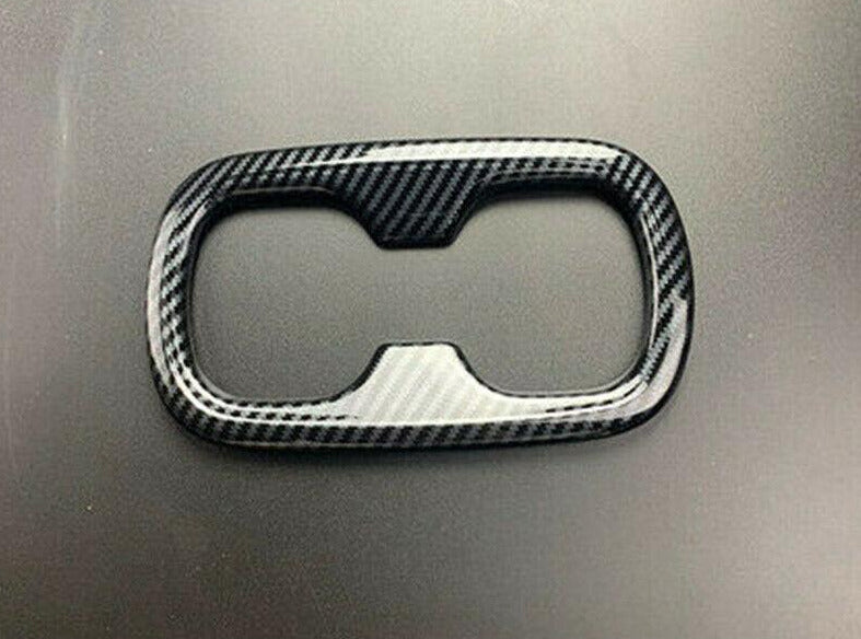 Carbon Fiber Style Rear Cup Cover Trim 2019+ Toyota Corolla