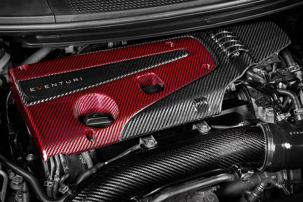 Eventuri Carbon Kevlar Engine Cover Honda Civic 2017+ Type-R FK8