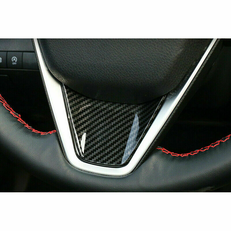 Carbon Fiber Style ABS Steering Wheel Cover Trim 2018+ Toyota Camry