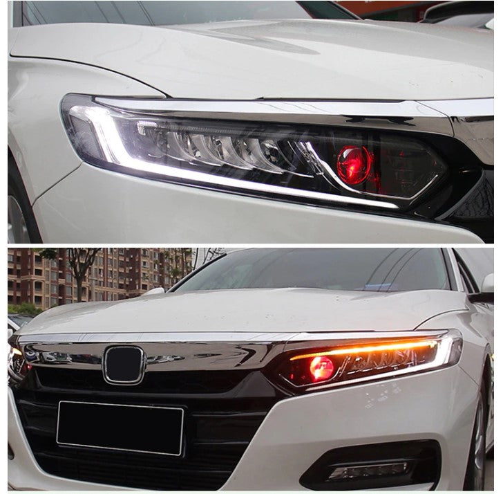 DV Style LED Sequential Projector Headlights 2018+ Honda Accord