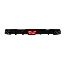 Load image into Gallery viewer, SP Style Rear Bumper Diffuser Lip w/ LED 2022+ Honda Civic Sedan Gloss Black