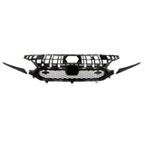 Honeycomb Style Front Bumper Grille 2022+ Honda Civic