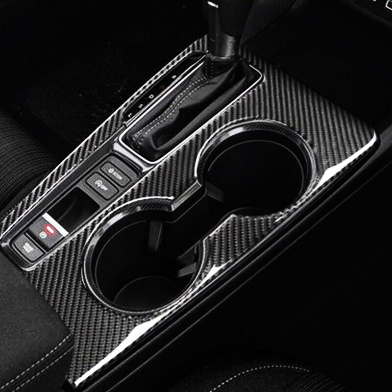 Carbon Fiber Centre Console Gear Shift Cover Trim 2022+ Honda Civic