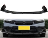 KR Carbon Style Front Bumper Lip 2022+ Honda Civic 11th Gen