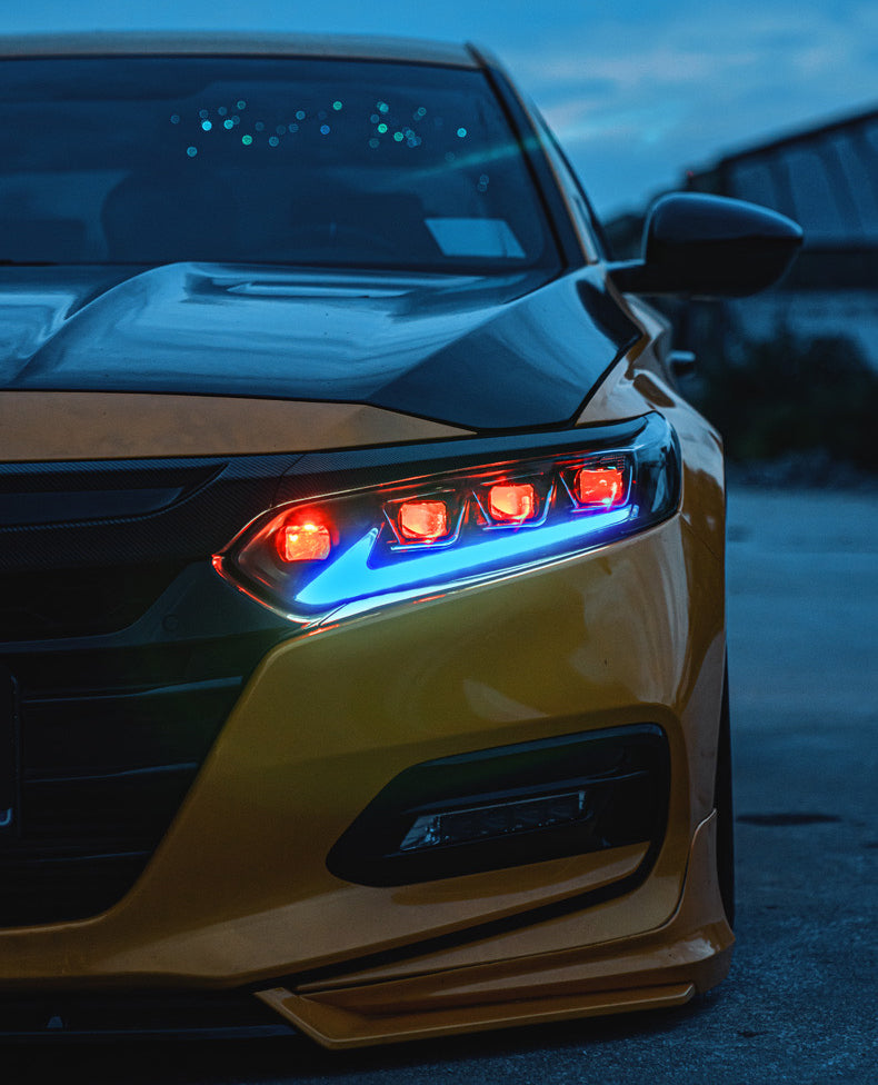Demon Eye Style Full LED Headlight 2018+ Honda Accord