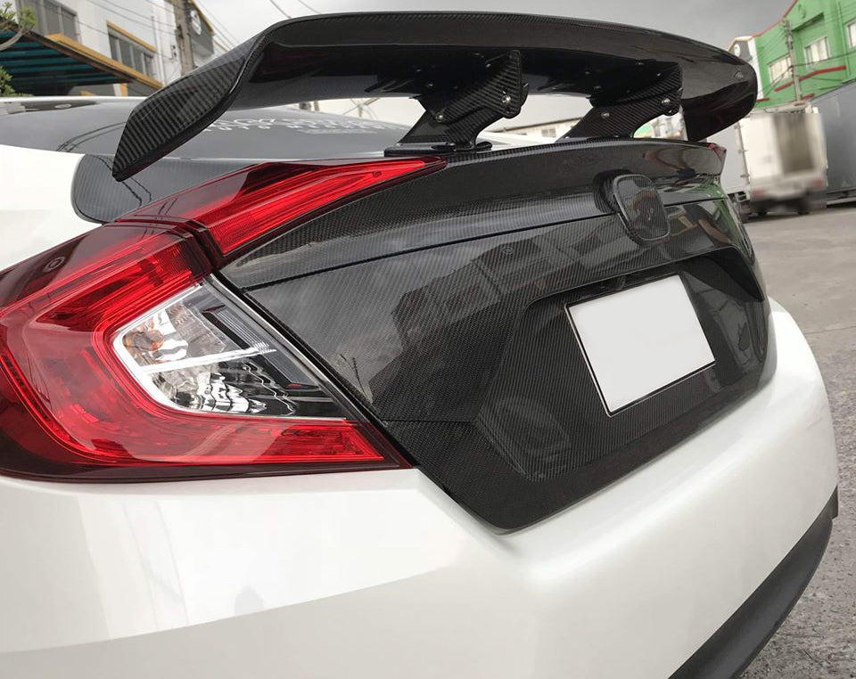 Carbon Fiber Trunk Lid  2016+ Honda Civic Sedan