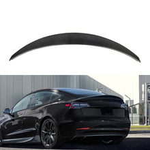 Load image into Gallery viewer, TK Style Carbon Fiber Spoiler 2018+ Tesla Model 3