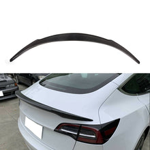 Load image into Gallery viewer, R1 Style Carbon Fiber Rear Trunk Spoiler 2018+ Tesla model 3