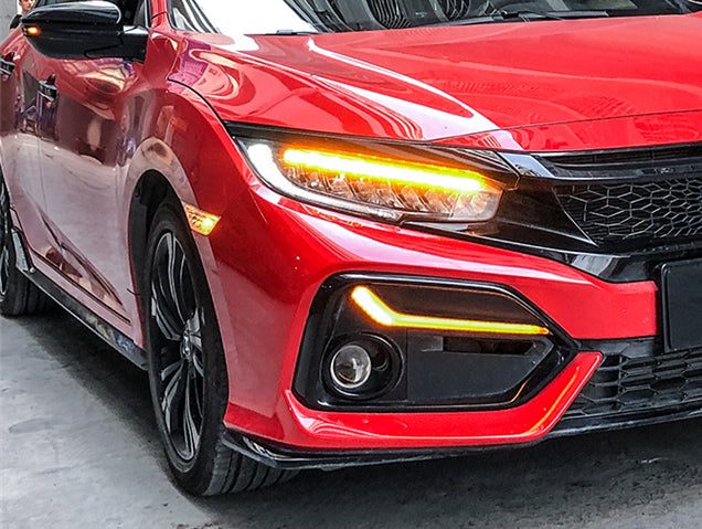 LED Sequential Front Bumper Garnish Light 2020+ Honda Civic