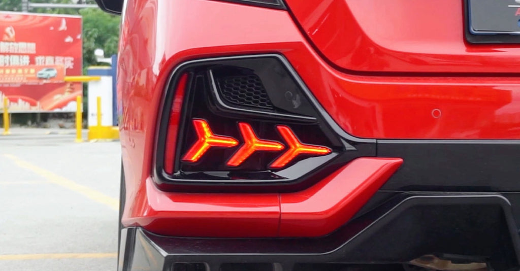 X3 Style LED Sequential Bumper Light 2017+ Honda Civic Hatchback