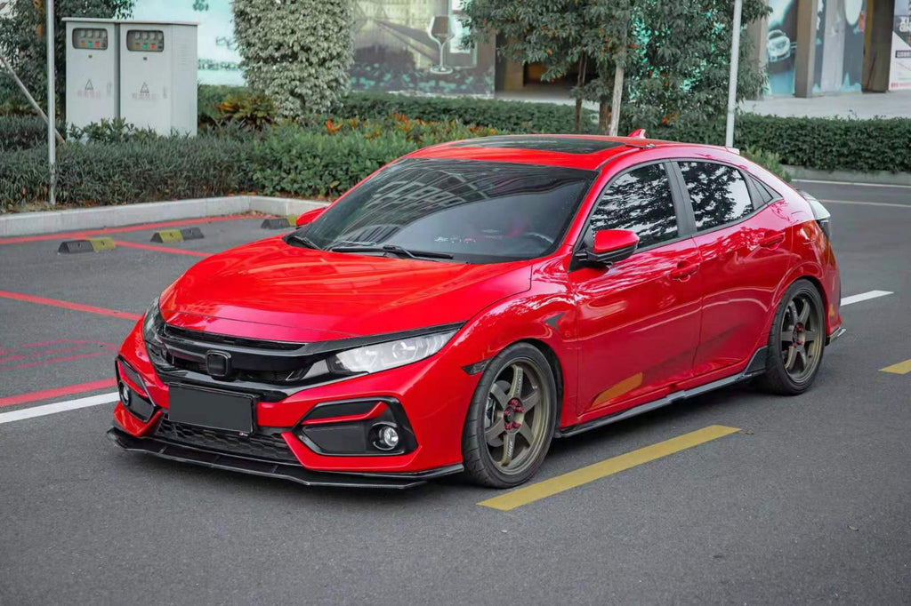 M2 Style Front Bumper Lip PU 2017+ Honda Civic