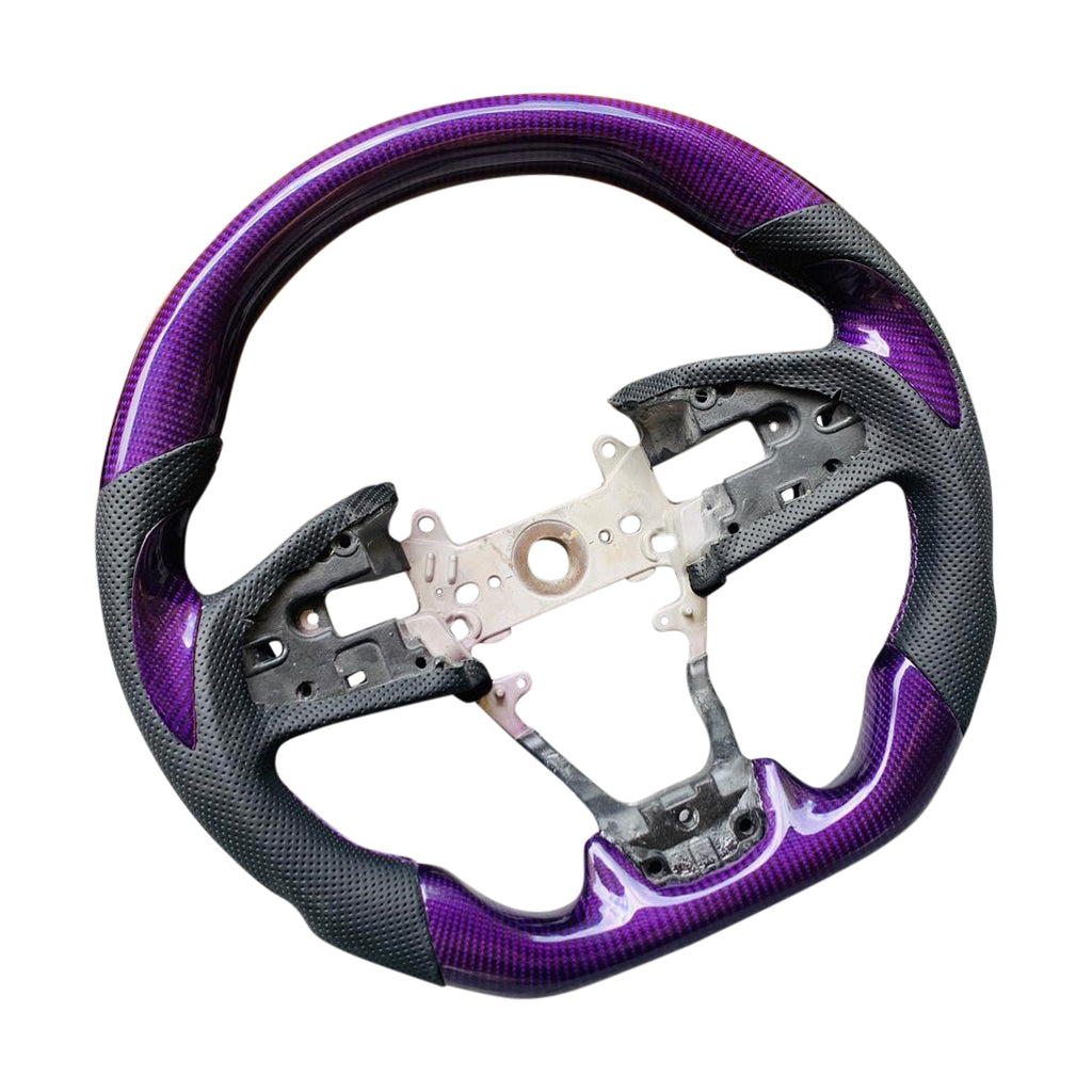Purple Carbon Fiber Steering Wheel 2016+ Civic/Accord