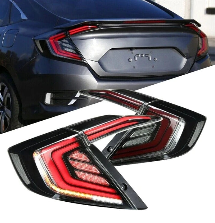 Primitive V1 LED Sequential Tail Light 2016+ Honda Civic Sedan