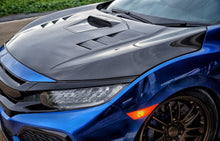 Load image into Gallery viewer, TS Style Carbon Fiber Hood 2016+ Honda Civic