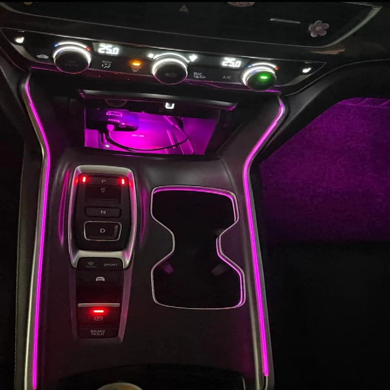 LED Interior Cup Holder Light Trim 2018+ Honda Accord