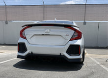 Load image into Gallery viewer, Type-R Style Rear Lip Diffuser 2017+ Honda Civic Si Sedan/Coupe