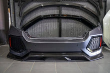 Load image into Gallery viewer, V3 Carbon Fiber Rear Diffuser 2017+ Civic Si Sedan &amp; Hatchback (FK7)