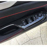 Carbon Fiber Window Switch Button Cover 2016+ Honda Civic