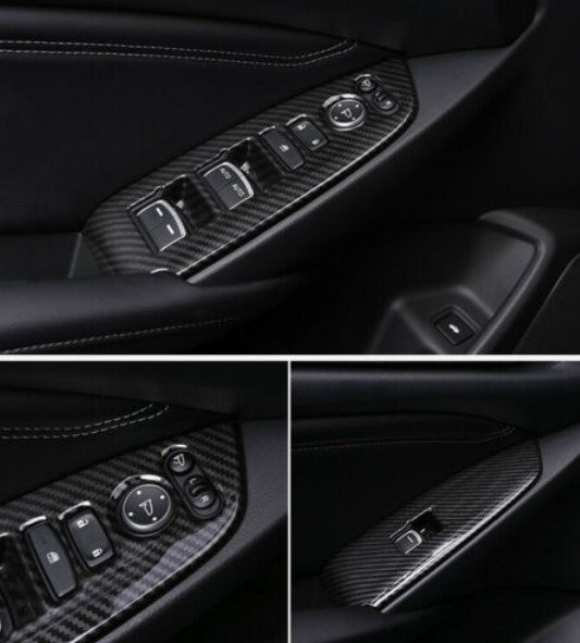 Carbon Fiber Window Switch Button Cover 2018+ Honda Accord